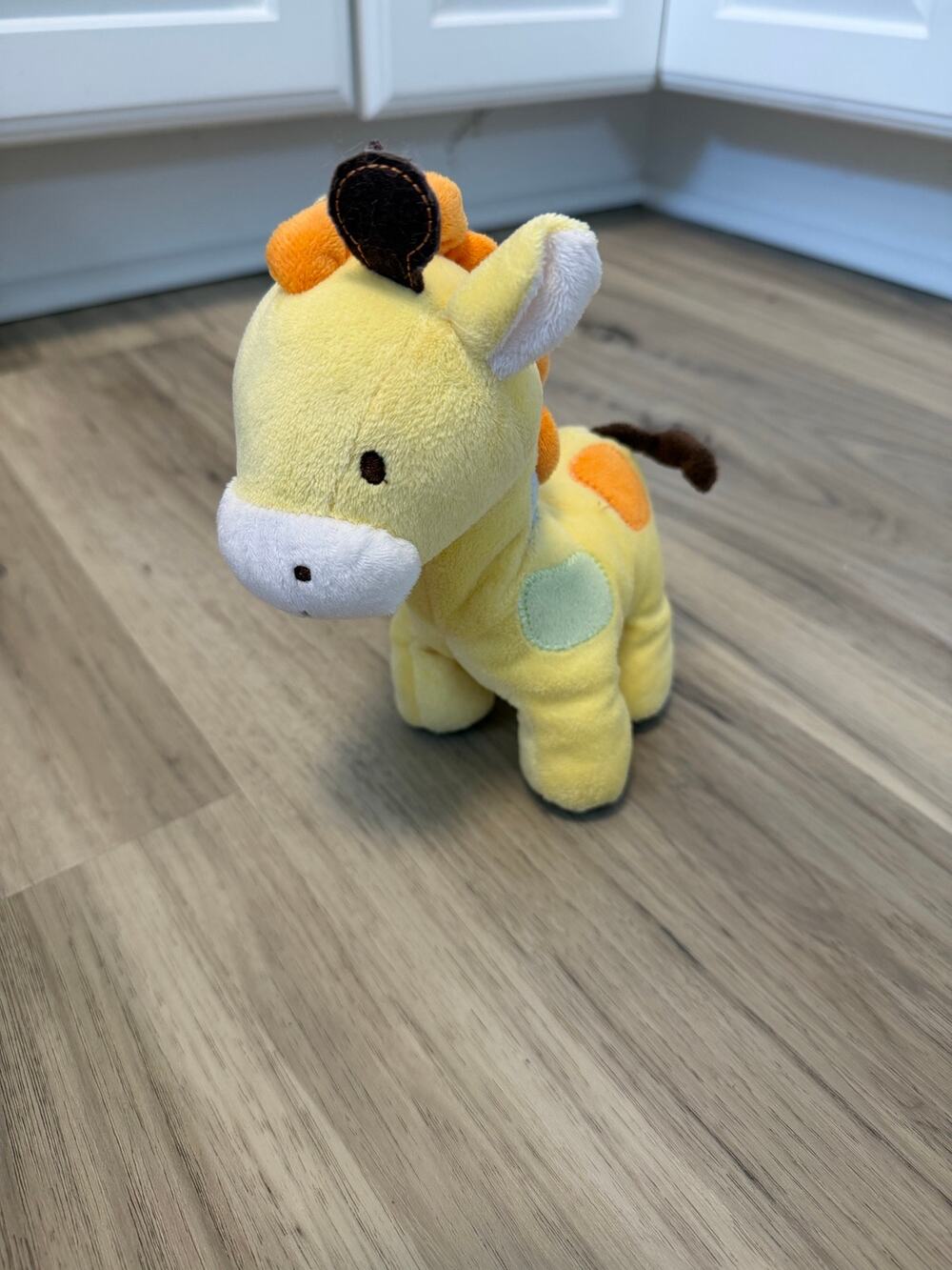 Child of Mine Carter's Yellow Baby Giraffe Stuffed 8" Plush Toy Baby Lovey 83116